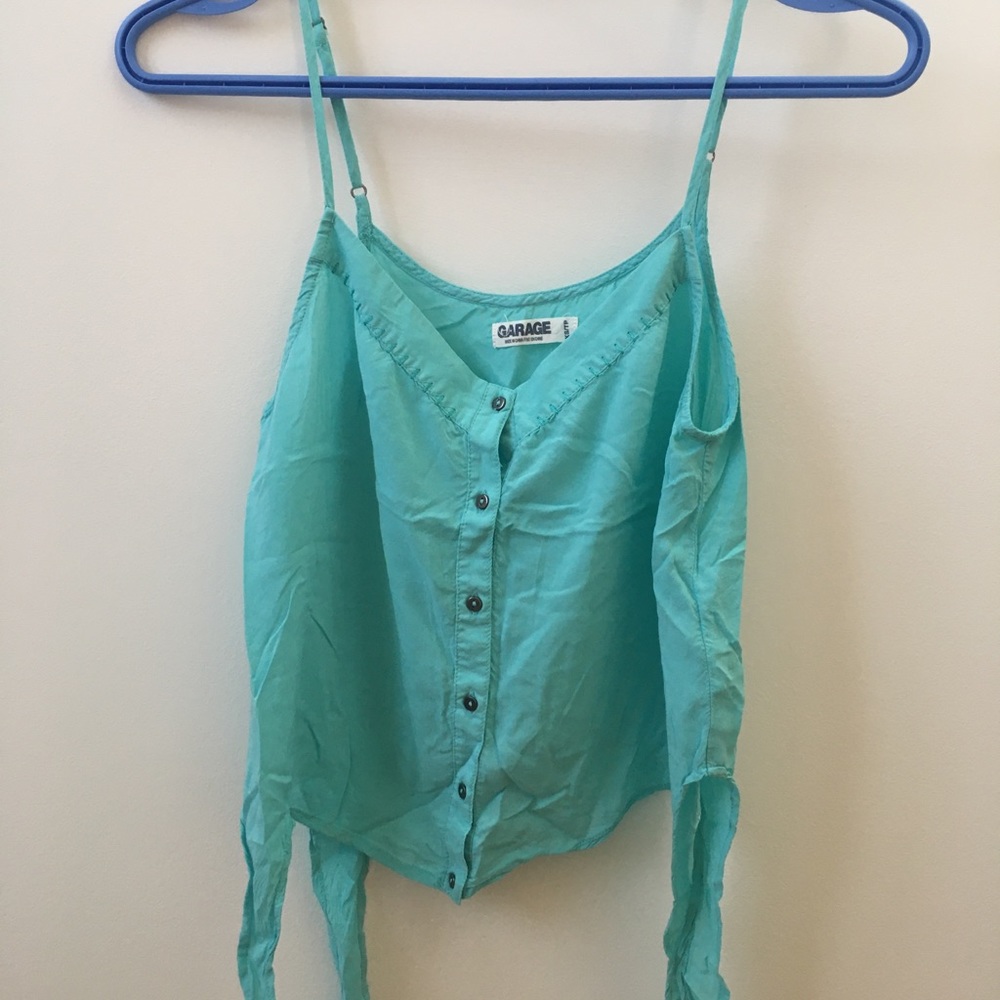 Camisole turquoise - Picture 2 of 5